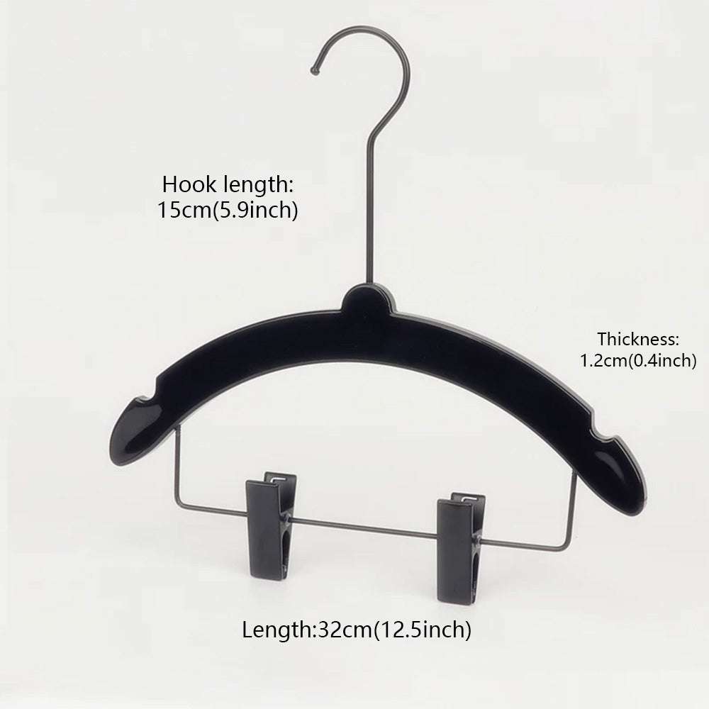 Premium Clear Acrylic Kids Clothes Hangers | Custom Logo