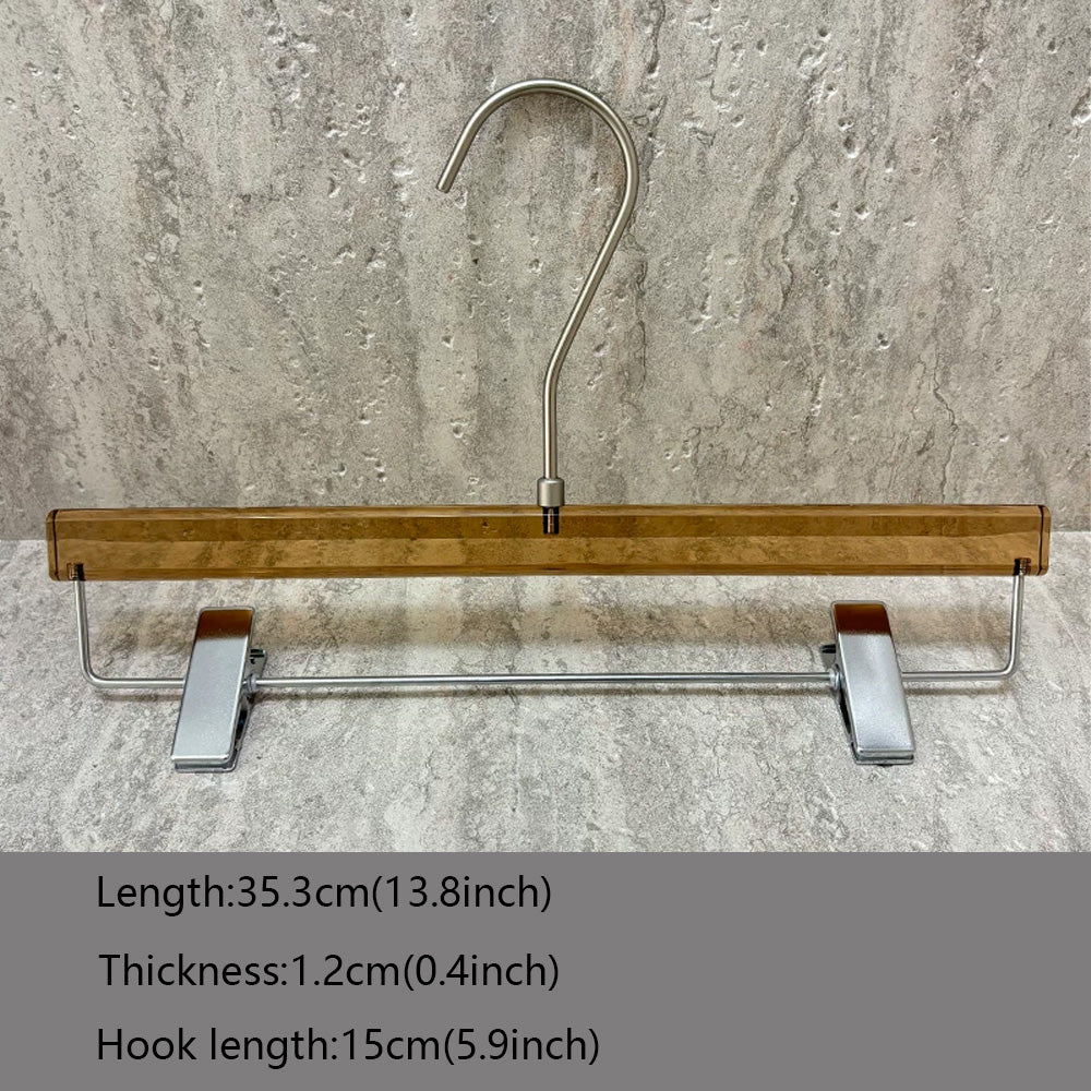 Luxury Men's Acrylic Suit & Pants Hangers for Boutiques | Custom Logo