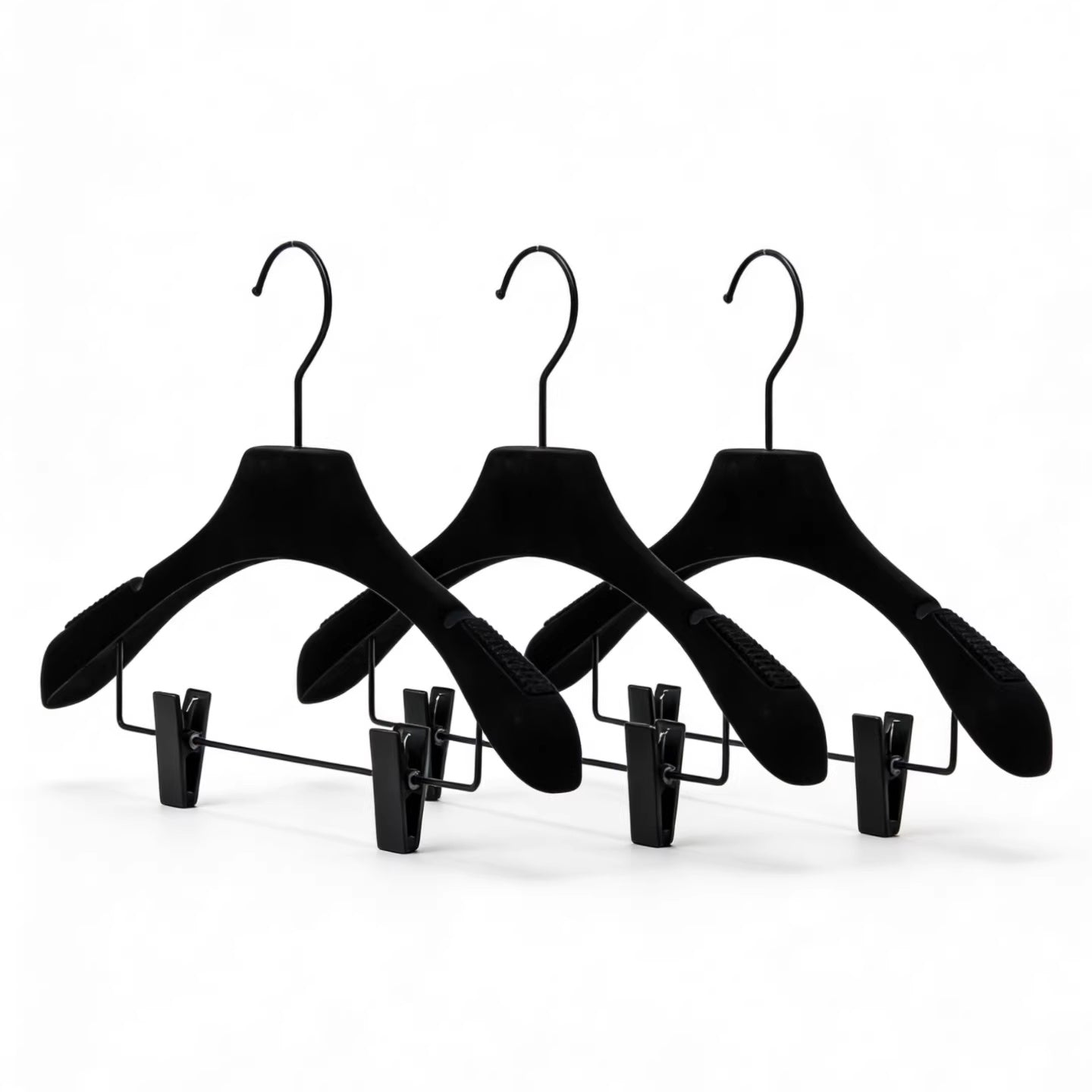 Commercial Velvet Hangers - Wide Shoulder Non-Slip for Suit Shops Hotels & Boutiques