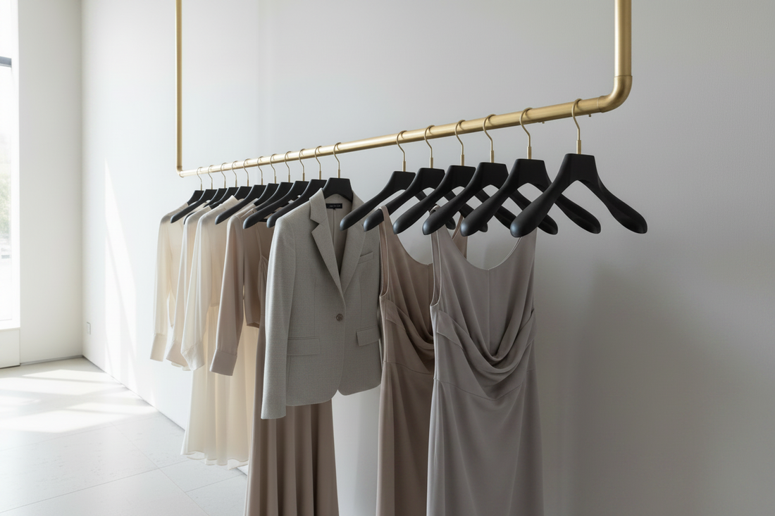 Why Do Luxury Hotels Use Solid Wood Hangers? The Science Behind High-End Closet Design