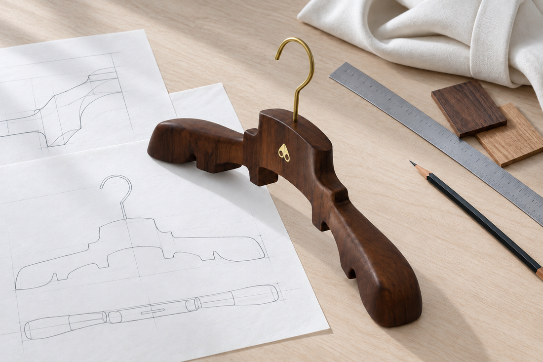 From “I Want This Feeling” to a Dimensioned Drawing: A Customer’s Guide to Custom Hangers