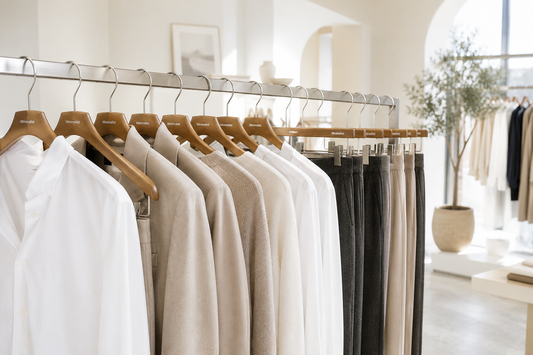 Walnut Lacquered Solid Wood Hangers: A Premium Choice for Hotels, Retail Stores, and Fashion Brands