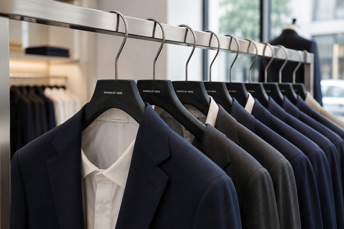 How to Store a Men's Suit Properly and Prevent Shoulder Bumps, Wrinkles and Creases