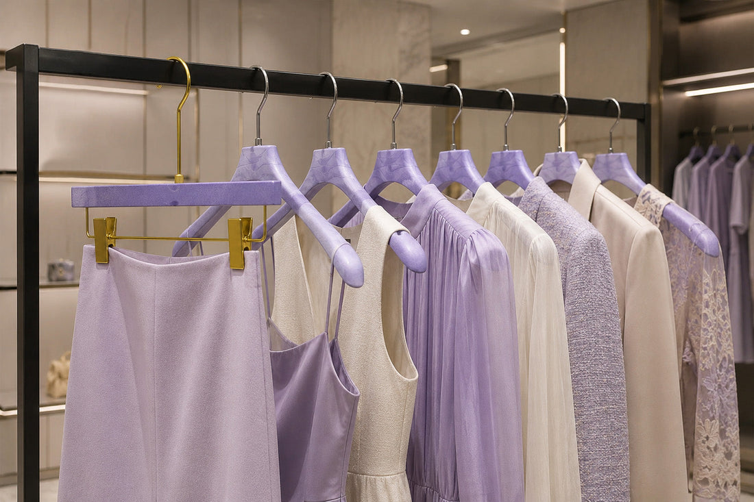 Wood Grain Resin Hangers vs. Wooden Hangers: Which Is Better for Retail Display?