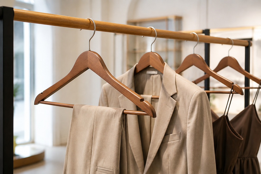 Wood vs. Plastic vs. Wire Hangers: Which Is Best for Suits and Heavy Coats?