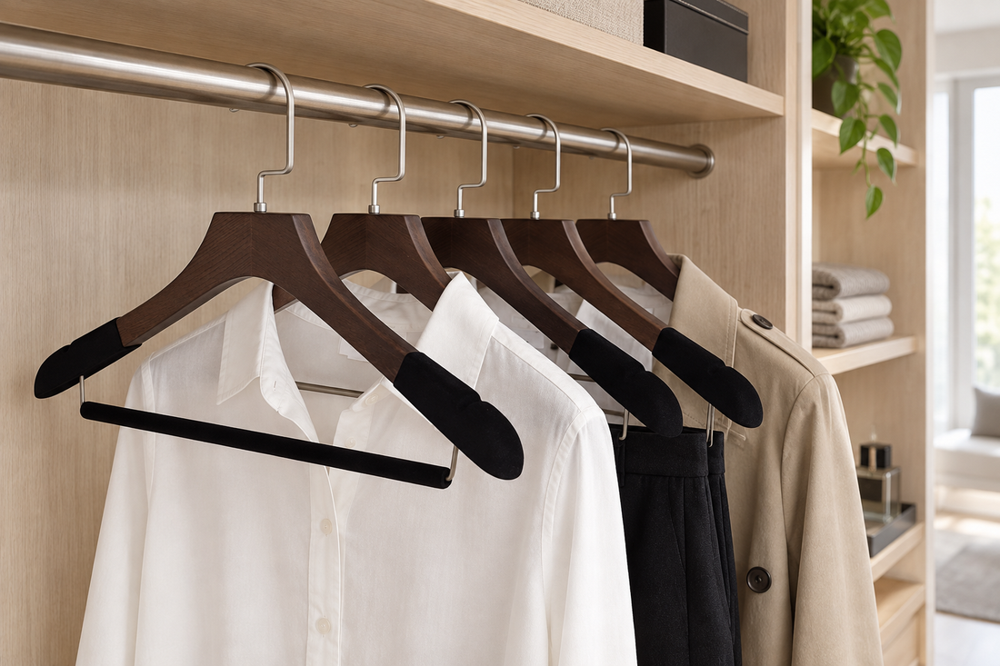 Why Does Your Suit Lose Its Shape on a Hanger? The Complete Guide to Hanging Suits and Trousers Properly