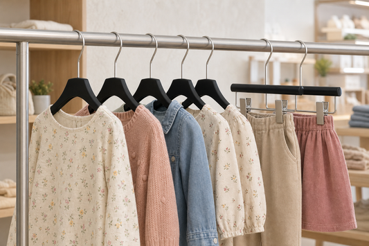 How to Choose the Right Kids’ Hanger Size and Prevent Clothes from Losing Shape