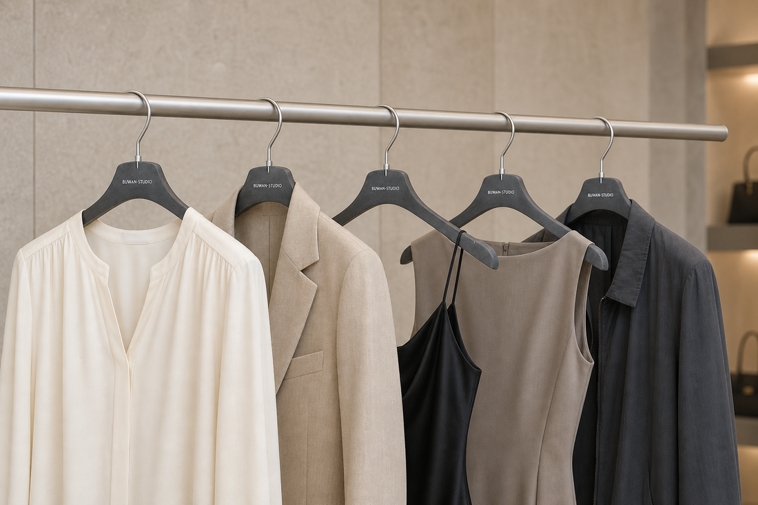 Why Matte Black Hangers Make Boutique Displays Look More Expensive