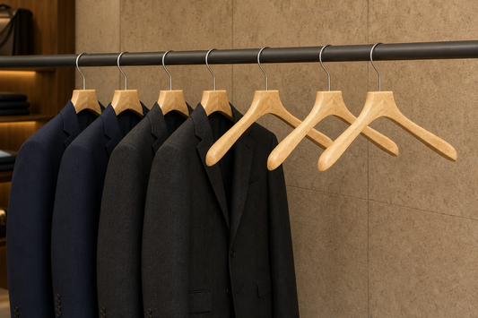 How to Choose the Right Hanger for Suits, Dresses, Pants, and Skirts