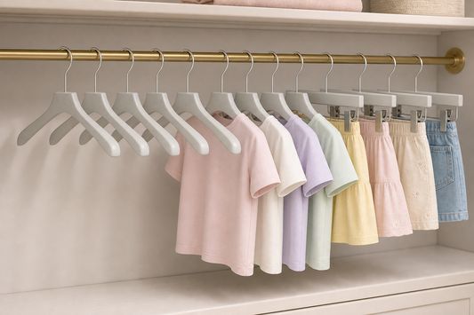 Kids’ Hanger Size Guide: How to Prevent Stretched Shoulders and Misshapen Clothes