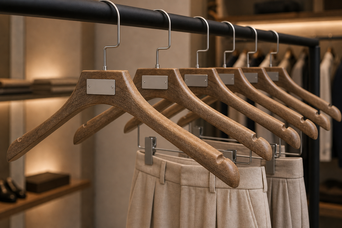 Custom Logo Hangers vs. Standard Hangers: Which Is Better for Fashion Retail Branding?