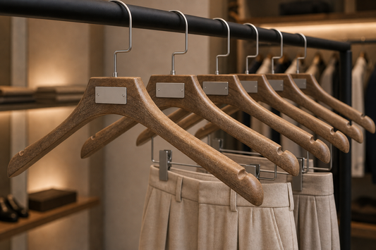 Custom Logo Hangers vs. Standard Hangers: Which Is Better for Fashion Retail Branding?
