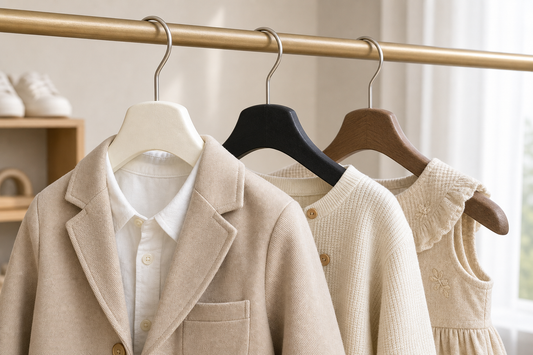 How to Choose the Right Hangers for a Children’s Clothing Boutique