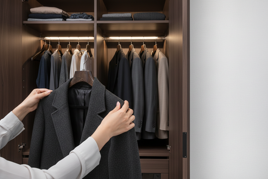 How to Properly Hang Suits and Coats: 5 Professional Tips to Prevent Deformation