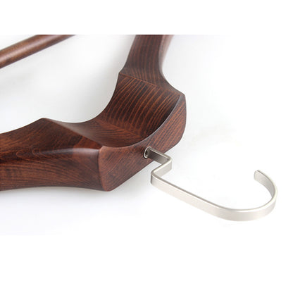 Luxury Wood Suit Hangers - Wide Shoulder Design for Jackets & Coats | thegarmenthanger