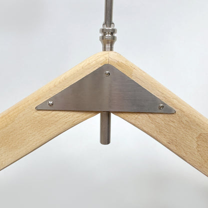 Premium Solid Beech Wood Hangers – Lacquered Coat, Pants & Suit Hangers for Closet Organization