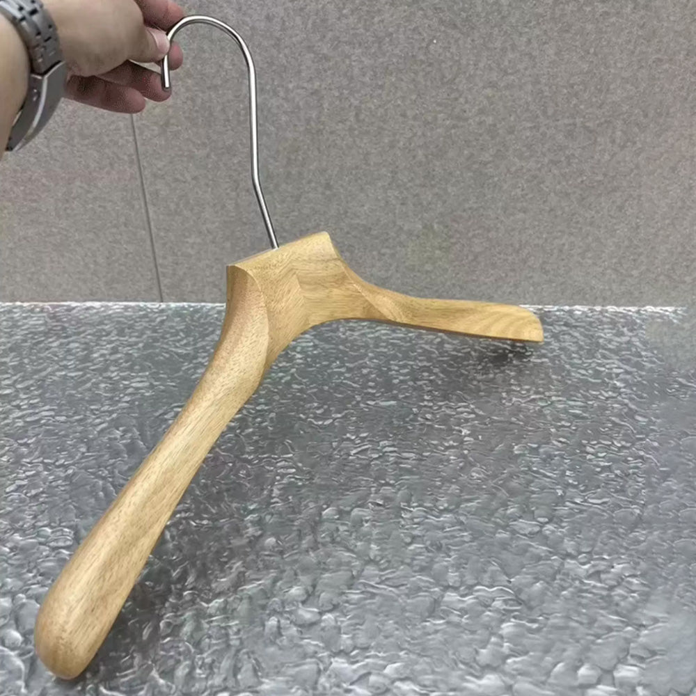 Wholesale Rubberwood Suit & Pants Hangers with Custom Logo