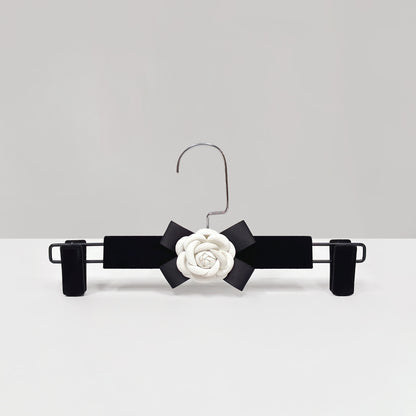 Camellia Velvet Non-Slip Hangers & Adjustable Pant Hangers for Boutique Clothing Display
