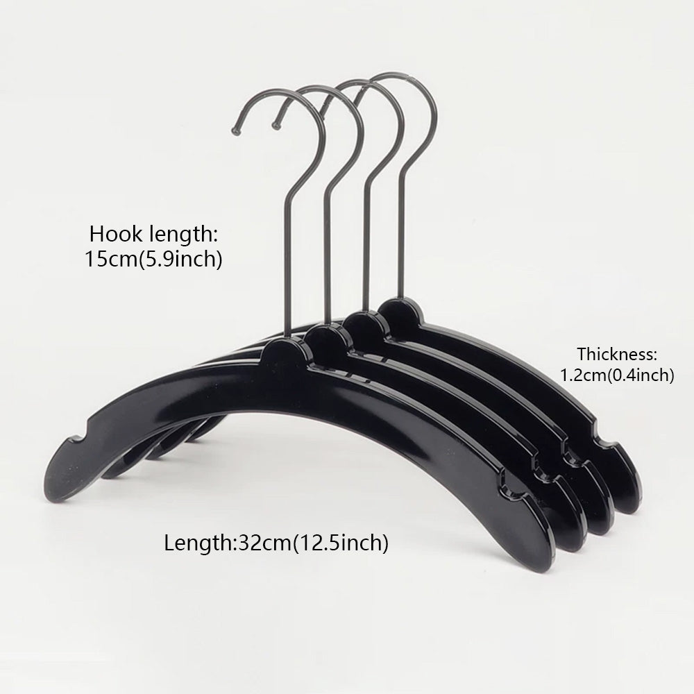 Premium Clear Acrylic Kids Clothes Hangers | Custom Logo