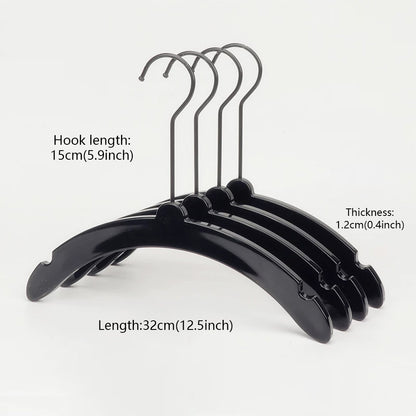 Premium Clear Acrylic Kids Clothes Hangers | Custom Logo