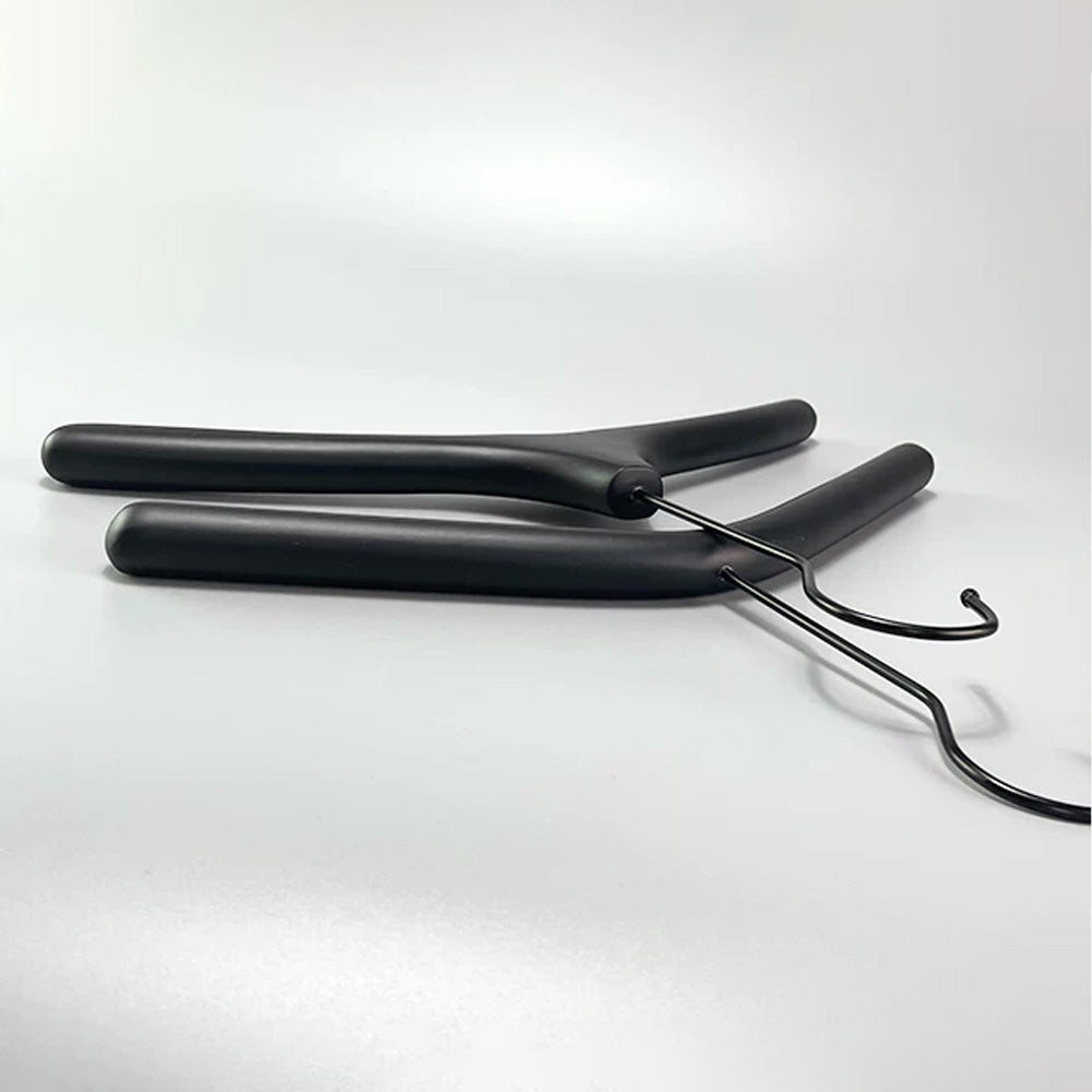 Custom Black Wooden Kids Hangers | Non-Slip Wholesale Hangers
