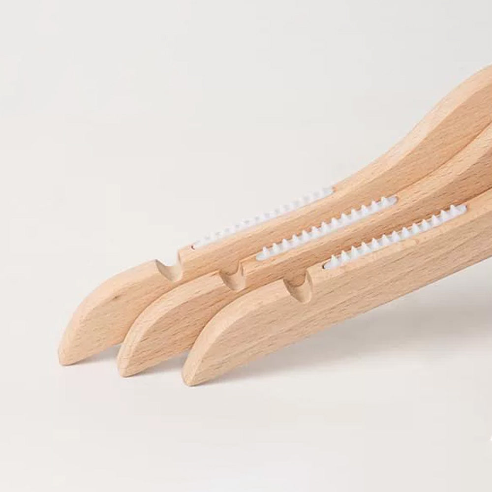 Natural Beech Wood Kids Hangers – Non-Slip Children’s Clothes Hangers