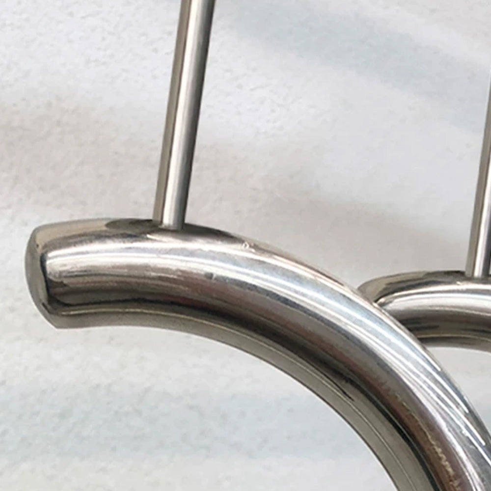 Stainless Steel C-Ring Scarf & Belt Hanger for Closet and Retail Display
