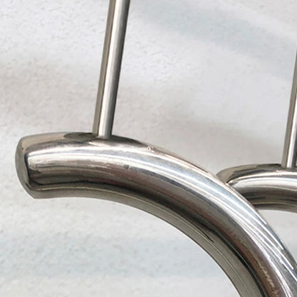 Stainless Steel C-Ring Scarf & Belt Hanger for Closet and Retail Display