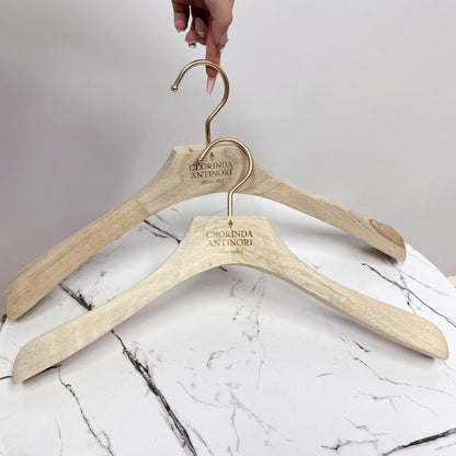 Natural Camphor Wood Clothes Hanger - Premium Moth-Proof Suit Rack | thegarmenthanger