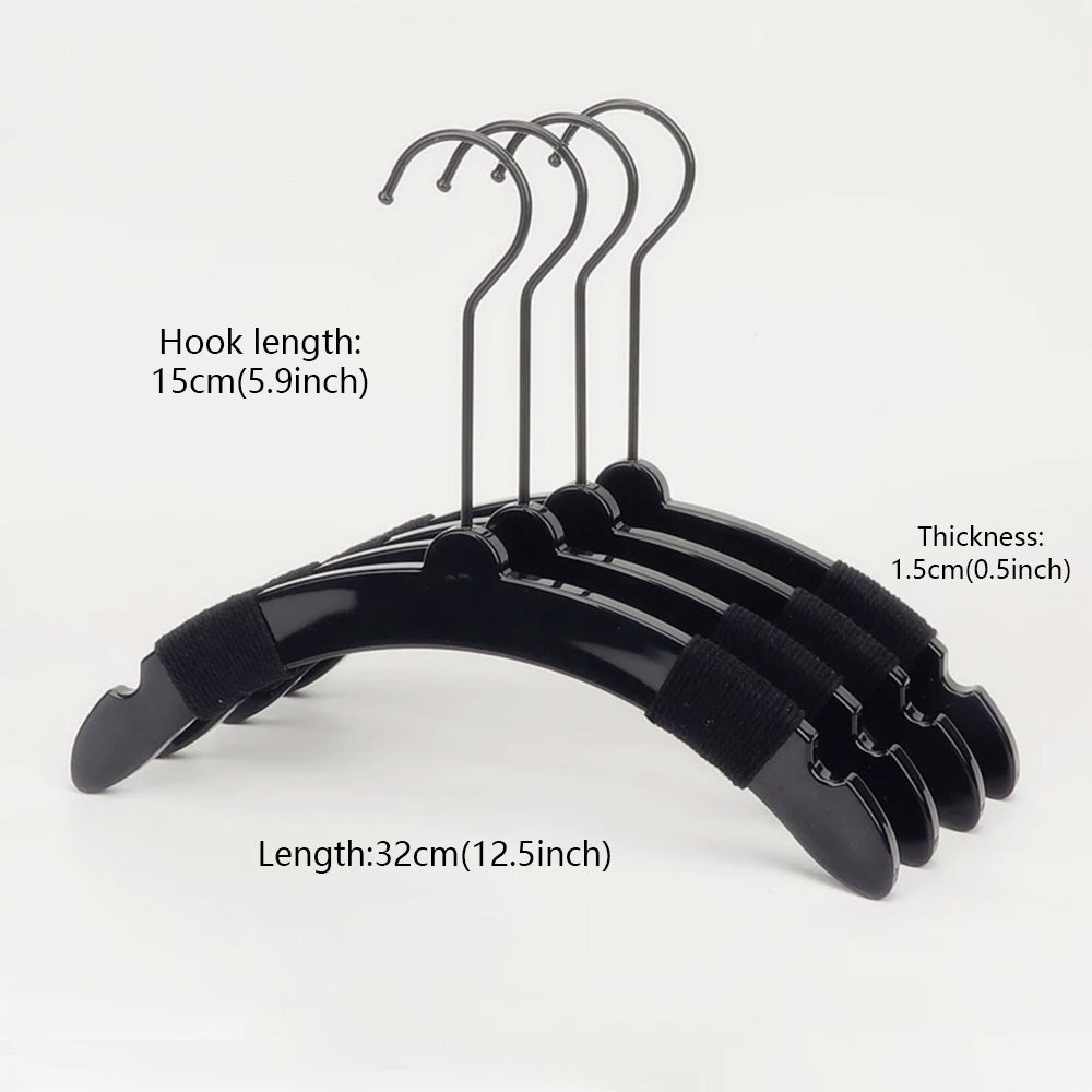 Premium Clear Acrylic Kids Clothes Hangers | Custom Logo