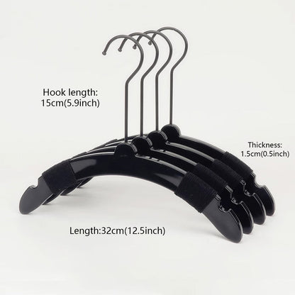 Premium Clear Acrylic Kids Clothes Hangers | Custom Logo