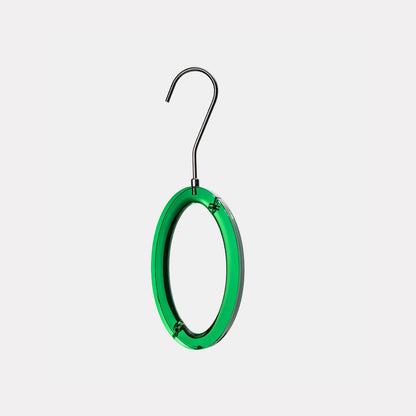 Custom Green Acrylic Hangers with Logo | Wholesale Clothing Hangers