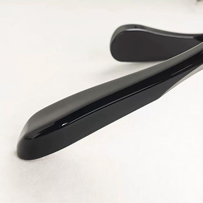 Wholesale Black Acrylic Clothes & Pants Hangers with Custom Logo