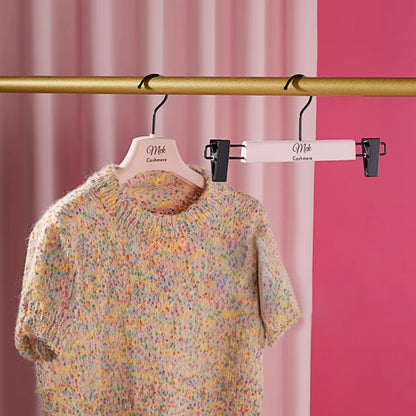 Premium Pink Velvet Hangers - Non-Slip Rotating Clothes Hangers for Boutiques & Homes
