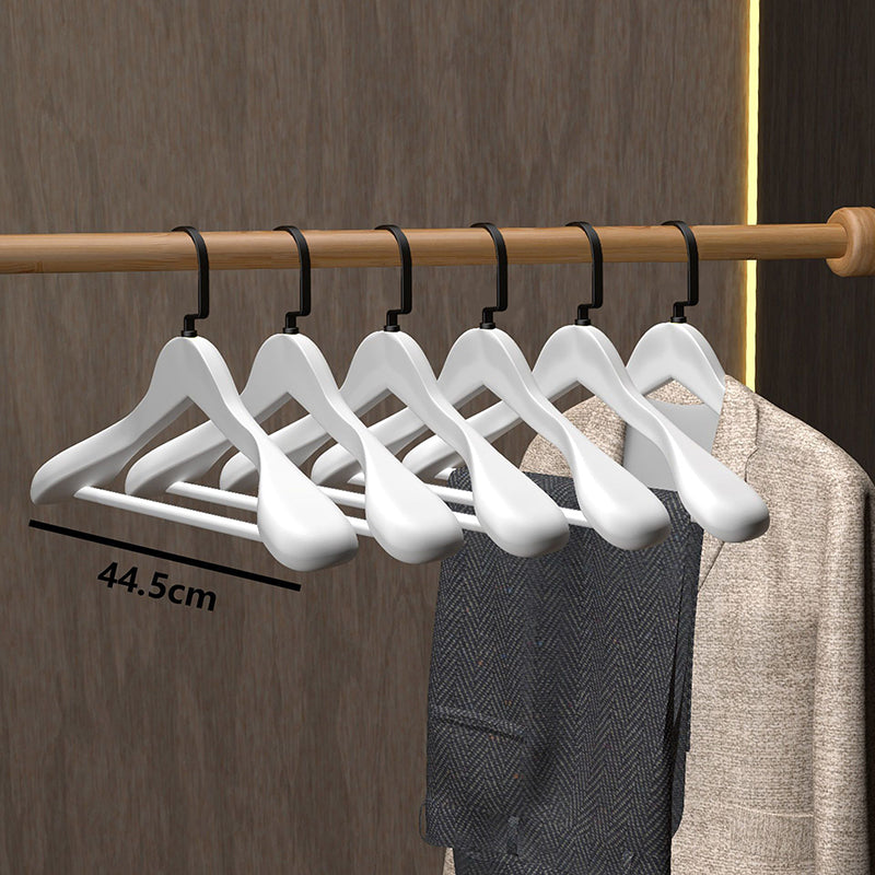 Luxury Wooden Coat Hangers - Premium Hotel Grade Clothing Hangers for Retail Stores & Hotels
