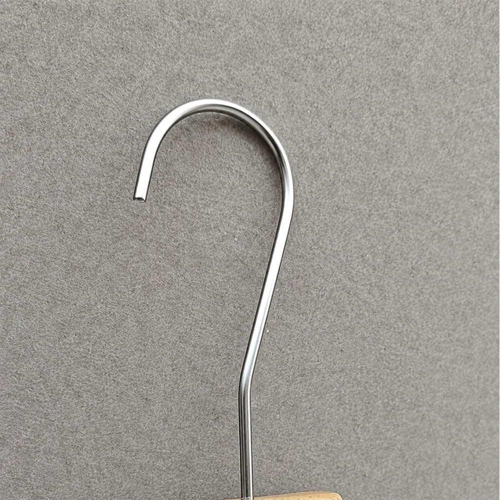 Wholesale Rubberwood Suit & Pants Hangers with Custom Logo