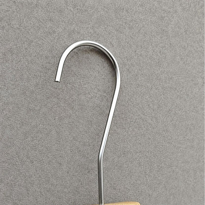 Wholesale Rubberwood Suit & Pants Hangers with Custom Logo