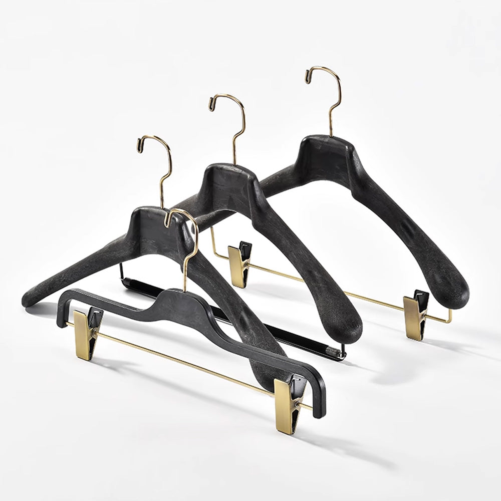 Heavy-Duty Resin Clothes Hangers | Suit & Pants Hangers for Men & Women