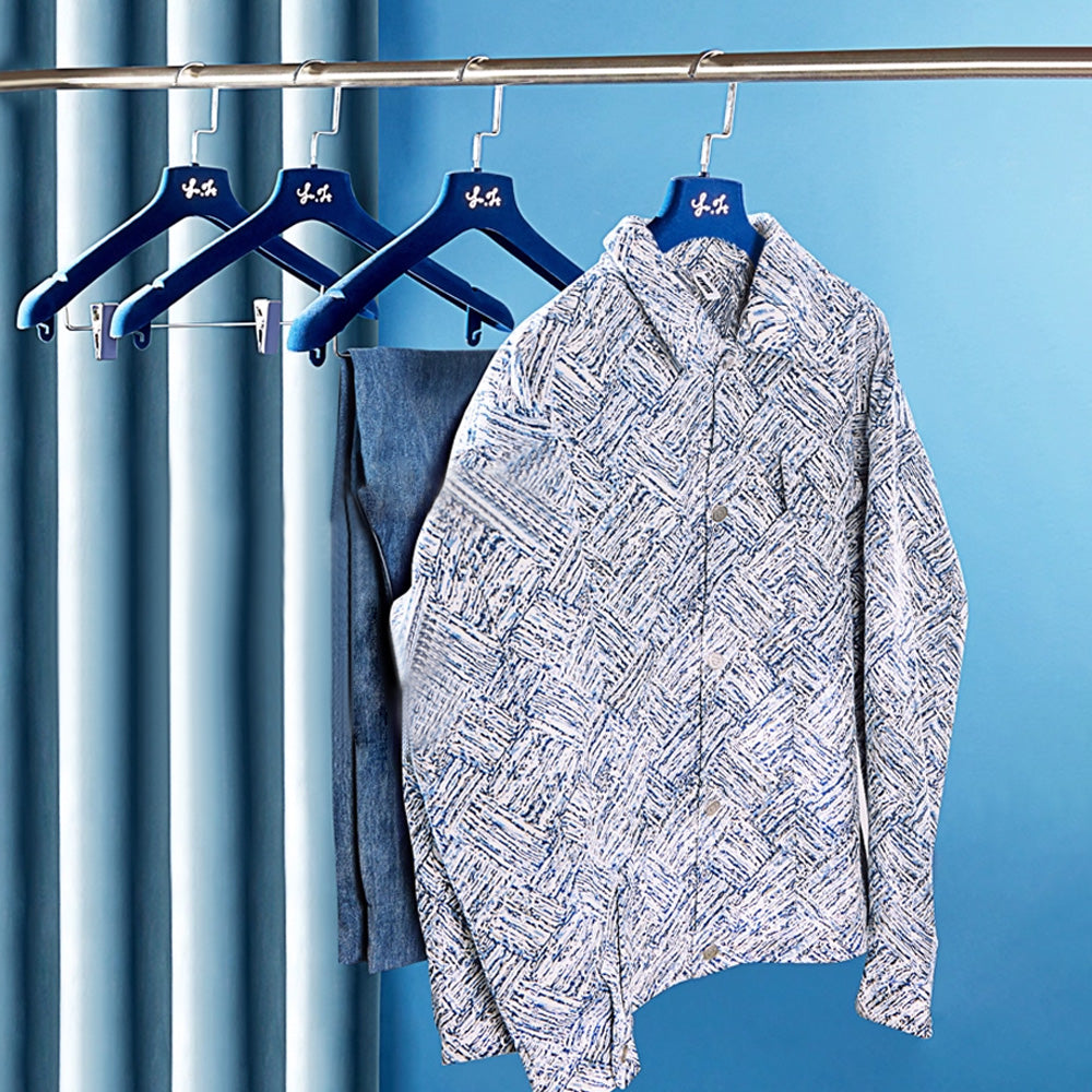 Luxury Velvet Suit Hanger Non-Slip Wedding Gown Display - TheGarmentHanger