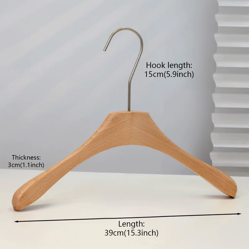 Premium Beech Wood Clothes & Trouser Hangers | Custom OEM/ODM | Low MOQ from 50pcs