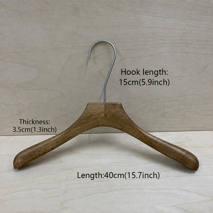 Wholesale Vintage Rubberwood Clothes & Pants Hangers | Custom Logo