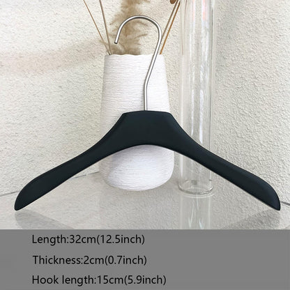 Black Wooden Kids Hangers & Pant Hangers with Adjustable Clips | Custom Logo