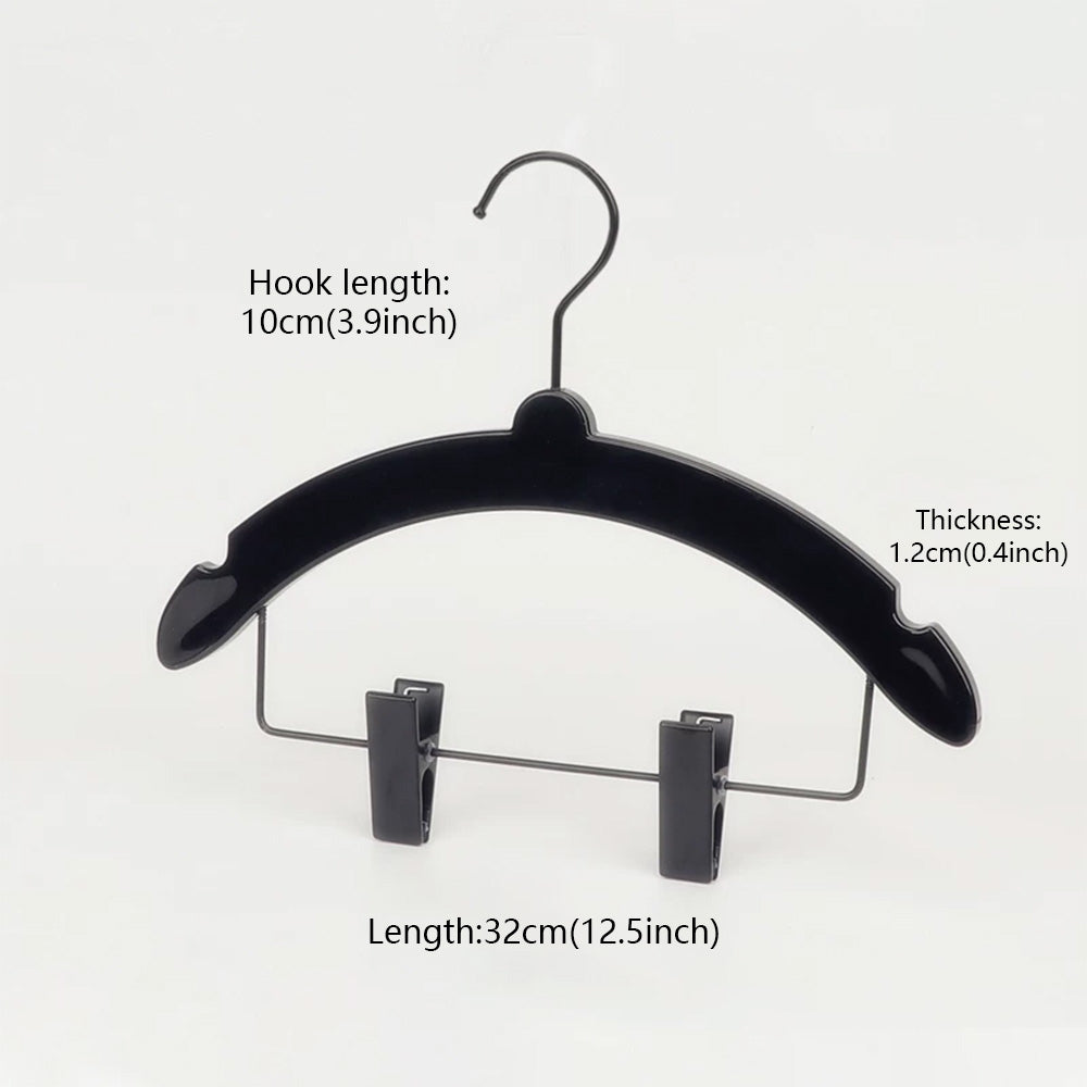 Premium Clear Acrylic Kids Clothes Hangers | Custom Logo