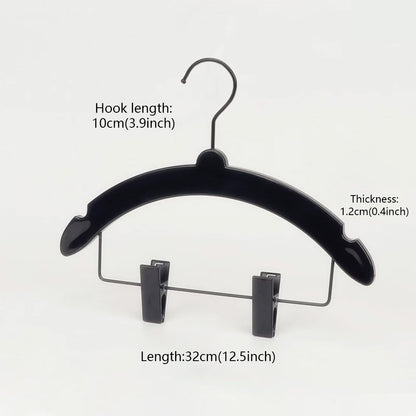 Premium Clear Acrylic Kids Clothes Hangers | Custom Logo