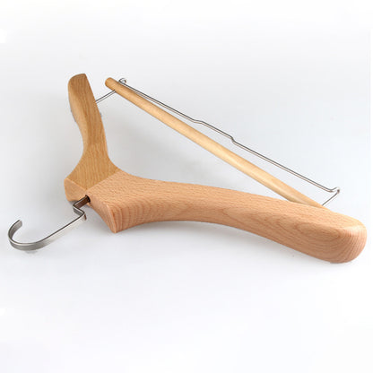 Luxury Wood Suit Hangers - Wide Shoulder Design for Jackets & Coats | thegarmenthanger