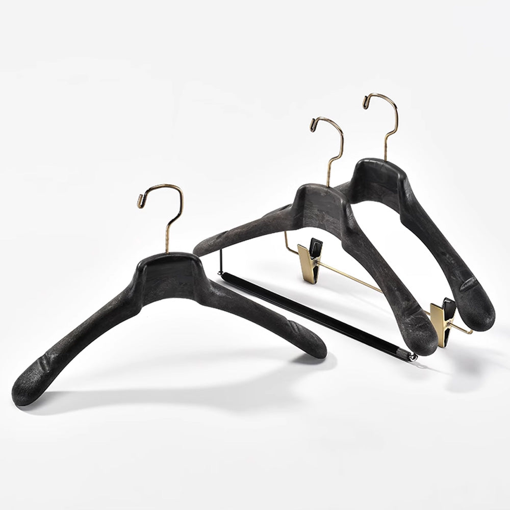 Heavy-Duty Resin Clothes Hangers | Suit & Pants Hangers for Men & Women
