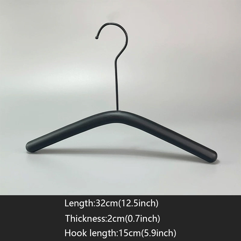 Custom Black Wooden Kids Hangers | Non-Slip Wholesale Hangers