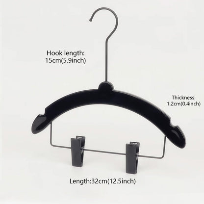Premium Clear Acrylic Kids Clothes Hangers | Custom Logo