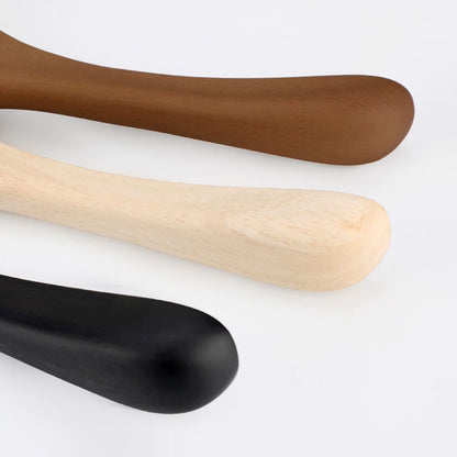 Men's Solid Wood Clothes Hangers | Suit Blazer Trouser Hanger | Walnut Black Natural