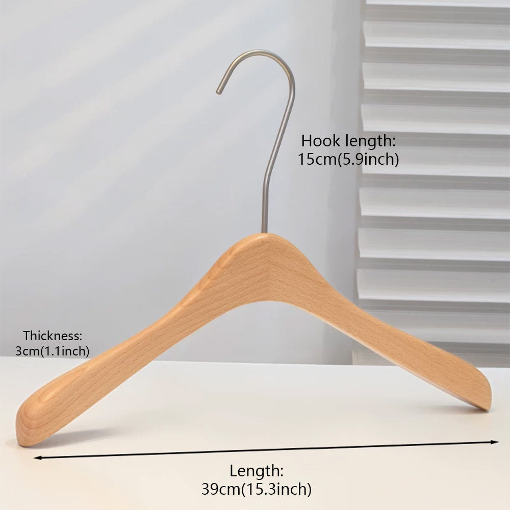 Premium Beech Wood Clothes & Trouser Hangers | Custom OEM/ODM | Low MOQ from 50pcs